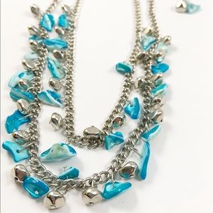 Bead Necklace w/ Matching Earrings